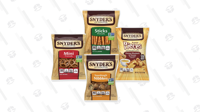 Snyder’s of Hanover Pretzels Variety Pack, 36 Individual Snack Bags | $8 | Amazon | Clip 30% Off Coupon